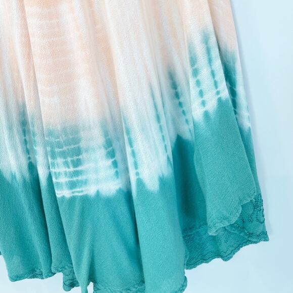 💗 3/$10 💗 Advance Apparels ombre beach cover-up One Size Fits Most EUC - Picture 7 of 12